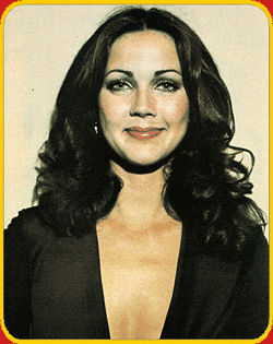 Lynda carter Pinup on the October 1977 issue of TEEN BEAT