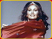 Lynda Carter as Wonder Woman in the ABC years.