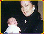Lynda and baby Jessica Altman, her second child.