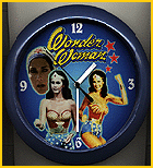 5. Wall Clock. Source Unknown. Lynda Carter as Wonder Woman from "The New Adventures of Wonder Woman".