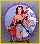 13. Deck Clock. Source Unknown. Lynda Carter as Wonder Woman from "The New Adventures of Wonder Woman".