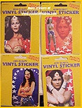 1.Wonder Woman vinyl stickers. Made in the UK there are several different ones.