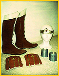 11.Wonder Woman allegedly original outfit from "The New Adventures of Wonder Woman". Boots and accessories.