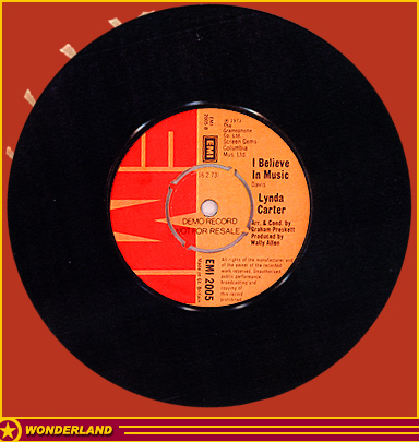 Lynda Carter Discography - © 1972 by EMI Records, UK.