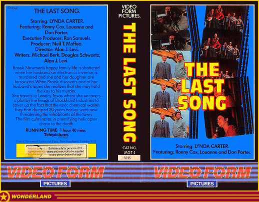 VHS COVERS -  1988 by Videoform Pictures.