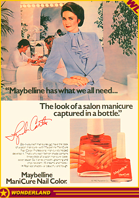 ADVERTISEMENTS -  1982 by Maybelline Co.