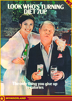 ADVERTISEMENTS -  1981 by The Seven-Up, Co.