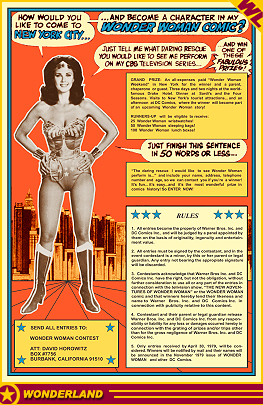 ADVERTISEMENTS -  1979 by Warner Bros. TV / DC Comics.