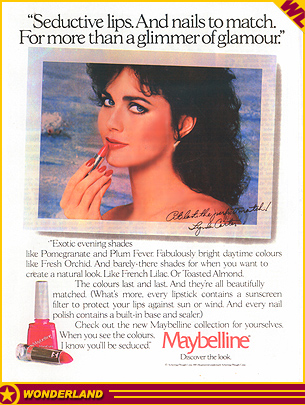 ADVERTISEMENTS -  1981 by Maybelline Co.