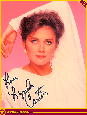 LYNDA CARTER -  1984 by Harry Langdon.