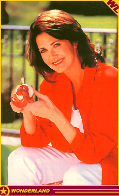 LYNDA CARTER - © 1996 by Woman's World / Bauer Publishing.