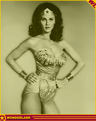 WONDER WOMAN -  1977 by Tony Esparza / Warner Bros. TV / CBS-TV.