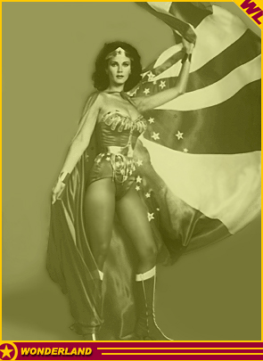 WONDER WOMAN -  1977 by Tony Esparza / Warner Bros. TV / CBS-TV.