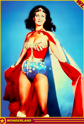 WONDER WOMAN -  1977 by Tony Esparza / Warner Bros. TV / CBS-TV.