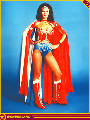 WONDER WOMAN -  1977 by Tony Esparza / Warner Bros. TV / CBS-TV.