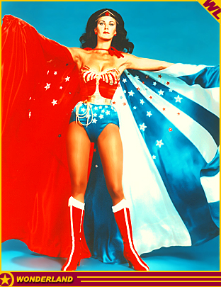 WONDER WOMAN -  1977 by Tony Esparza / Warner Bros. TV / CBS-TV.