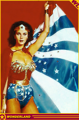 WONDER WOMAN -  1977 by Tony Esparza / Warner Bros. TV / CBS-TV.