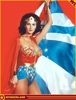 WONDER WOMAN -  1977 by Tony Esparza / Warner Bros. TV / CBS-TV.