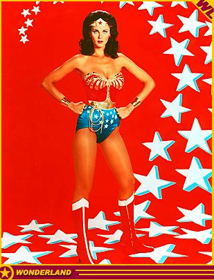 WONDER WOMAN -  1978 by Tony Esparza / Warner Bros. TV / CBS-TV.