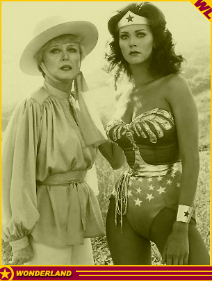 WONDER WOMAN -  1977 by Tony Esparza / Warner Bros. TV / CBS-TV.