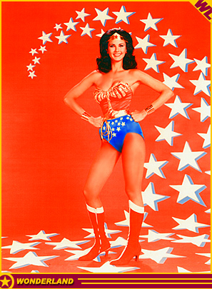 WONDER WOMAN -  1978 by Tony Esparza / Warner Bros. TV / CBS-TV.