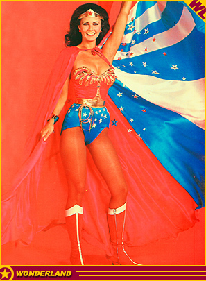 WONDER WOMAN -  1977 by Tony Esparza / Warner Bros. TV / CBS-TV.