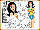 "Super Friends" Model Sheet [CLICK To ENLARGE]