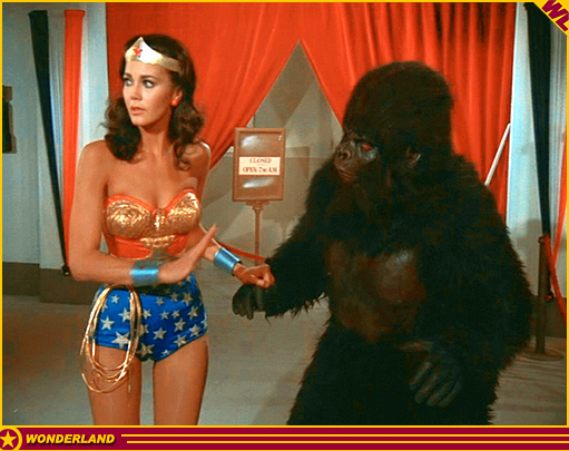 "Wonder Woman Vs. Gargantua" -  1976 Warner Bros. Television / ABC-TV.