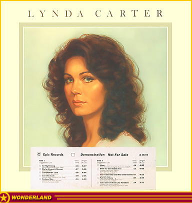 Lynda Carter Discography -  1978 by Epic Records.