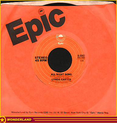 Lynda Carter Discography -  1978 by Epic Records.
