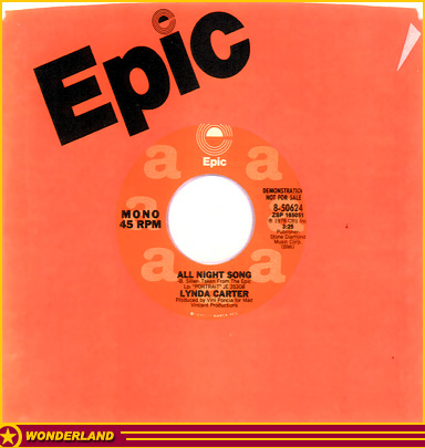 Lynda Carter Discography -  1978 by Epic Records.